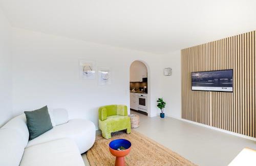 Morcote Apartment | Morcote Limone Suite mit traumhafter Seesicht