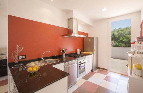 Sa Rapita House | MOSAIC - Cosy chalet with beatiful terraces and porche near the sandy beach. Free WiFi