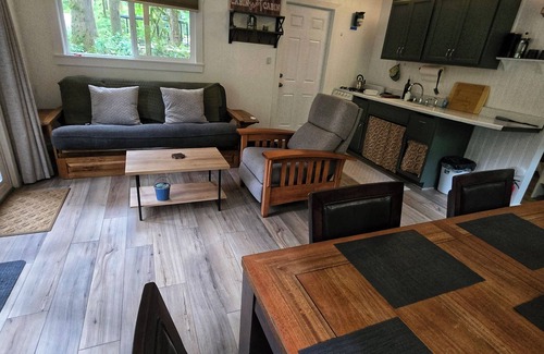 Marblemount Cabin | Moss Top Cabin: cozy off-grid retreat