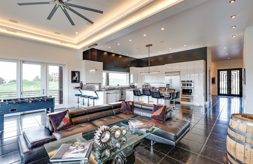 Spearfish Cottage | Motorcycle-themed Home in Spearfish w/Hot Tub!