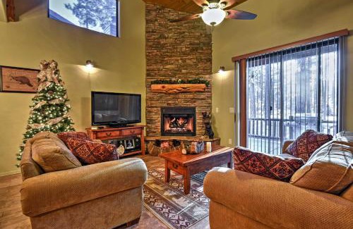 Pinetop House | Mountain Cabin Retreat with Game Room, Patio and Views