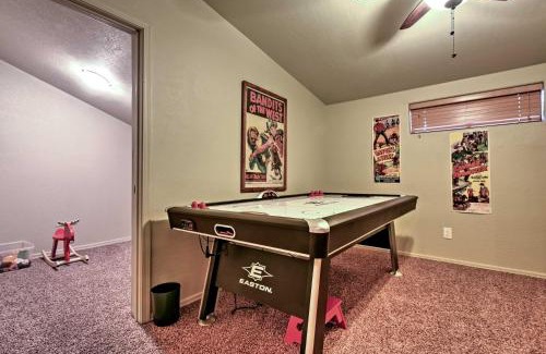 Pinetop House | Mountain Cabin Retreat with Game Room, Patio and Views
