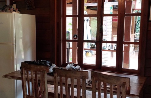 Campos do Jordao Ski Chalet | Mountain house with magnificent outdoor area and two wooden chalets