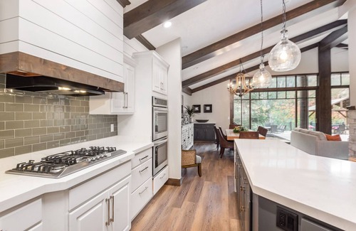 Sundance Cabin | Mountain Lodge Overlooking Waterfall - Hot Tub, 5 bedroom, Unbelievable Views!