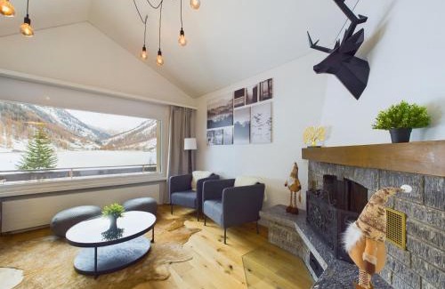 Taesch Apartment | Mountain Majesty Apartment with Stunning Views