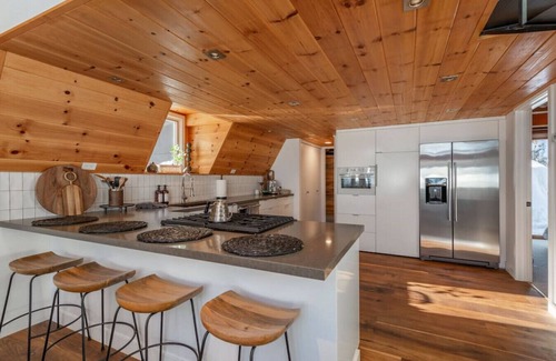 Tahoe City Cabin | Mountain Modern The Tahoe A-Frame w/Private Pier!