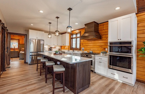 McHenry House | Mountain-Top Escape w/Hot Tub, Views & Theater