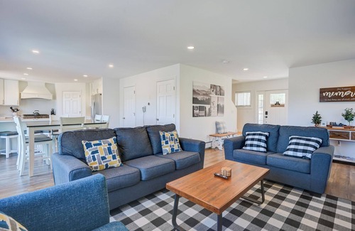 Center Conway House | Mountain Valley Home - Firepit +Views