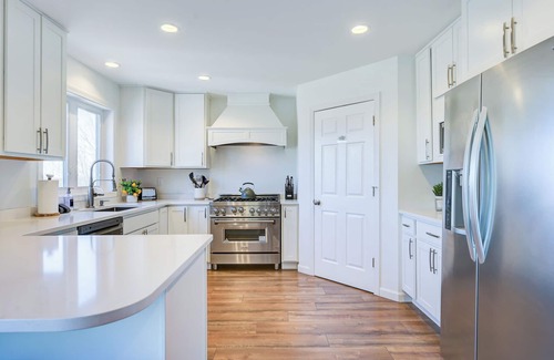 Center Conway House | Mountain Valley Home - Firepit +Views