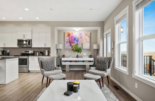 Calgary House | Mountain View 3BR Retreat w Private Hot Tub