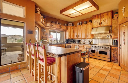 Dewey-Humboldt House | Mountain Views & Grill Space: Adobe Arizona Home