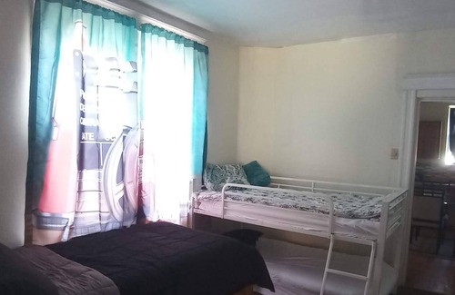 Belleville Apartment | Movie theater theme lodge, duplex 20 minutes from STL and Scott air Force Base