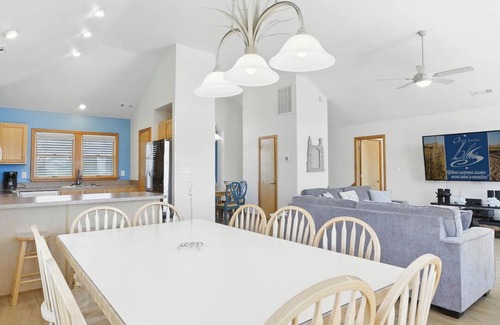 Whalehead Beach House | Mr. Sandman | 1080 ft to the beach | Private Pool, Hot Tub, and Dog Friendly