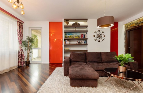 Wola Apartment | Mroczna 9/11/13 | Wifi, 2 Bedrooms, 2 Bathrooms, 2 Balconies, Warsaw