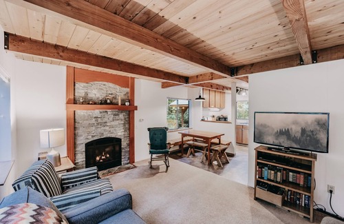 Maple Falls Ski Chalet | Mt Baker Lodging - Cabin 67 - Private 2-story cabin with a private hot tub