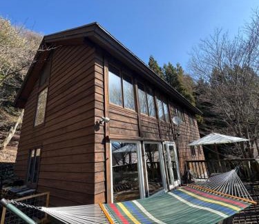Fujikawaguchiko House | MtFuji view, BBQ, lake Saiko 3mins, hammock, wood deck
