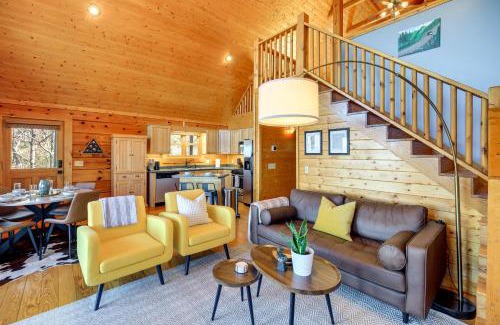 Sparta House | Mtn-View Blue Ridge Cabin on Over 2 Acres!
