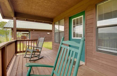 Mountain View House | Mtn-View Porch Arkansas Cabin Near White River
