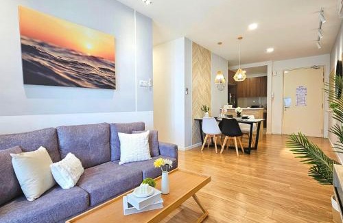 Puchong Apartment | Muji Design Homestay with Balcony and Nice Swimming Pool View at Cyberjaya by Cloud Host