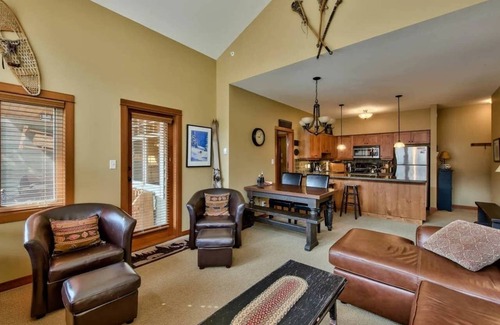 Sun Peaks Condo | Multi level 2 bedroom condo with ground floor entrance, easy access to ski trails