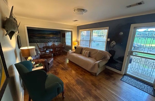 Tougaloo House | Mural House - Delightful 3 Br 2 Bath home in Fondren Area