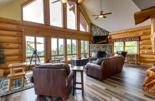 Murphy House | Murphy Cabin with Fire Pit and Mountain Views!