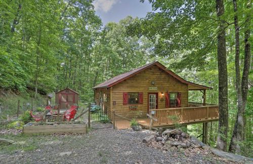 Murphy House | Murphy Family Cabin with Fire Pit and Forest Views!