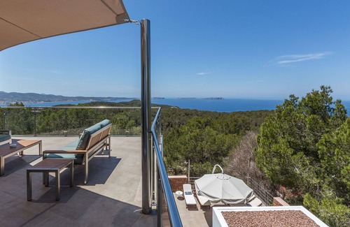 Sant Antoni de Portmany Villa | My Rental Homes - Baloo, luxury villa with private pool, terraces, panoramic views