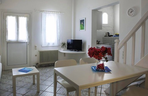 Agios Stefanos Apartment | My Rental Homes - Rose Studio One with 3 shared swimming pools and free parking