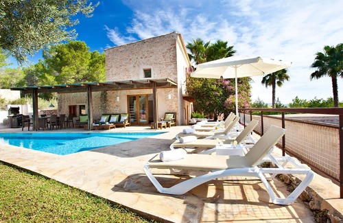 Cala Comte Villa | My Rental Homes - Villa Matarel with private pool and large garden