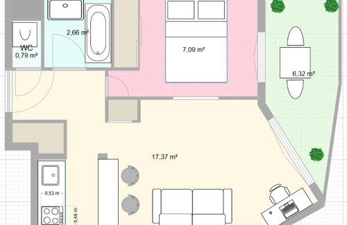 Faubourg de l'Arche Apartment | MyCityHaven Paris La Défense