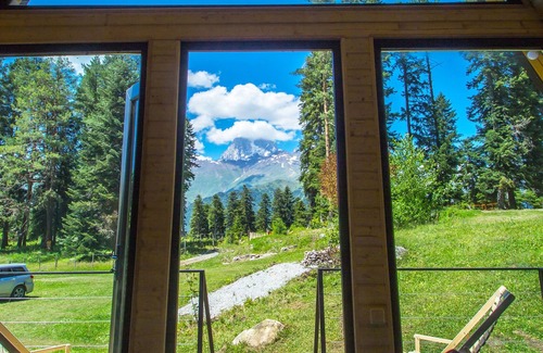 Bagvdanari Cottage | MyLarda one bedroom Cottage with Ushba view