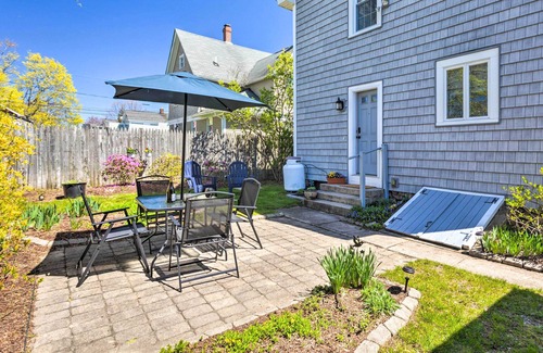 Mystic - New London Apartment | Mystic Refuge w/Patio < 1 Mi to Downtown!