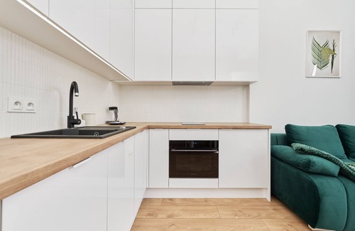 Krzyki Apartment | Na Grobli 36 | Functional Studio | Desk