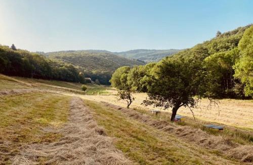 Courniou Bed & Breakfast | Nabat le Haut, chambre et table d'hotes