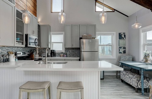 Galveston House | Namaste Here is ready for you to experience relaxing views & sounds of the Gulf.