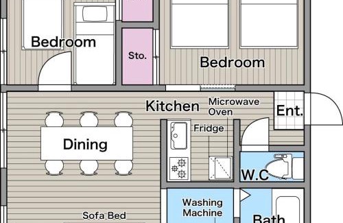 Dotonbori Apartment | Namba Kuromon House 601