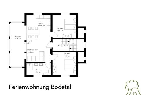 Friedrichsbrunn Apartment | Natur Pur Ferienhaus, Wohnung Bodetal