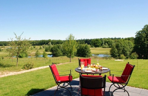 Muritz Apartment | Nature-Panorama in elevated position Sunsetterrace+Garden, Whirpool, Sauna
