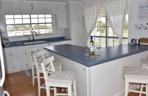 Ono Island House | nCozy Waterfront Beach House with Private Beach/Pier/Tennis Courts