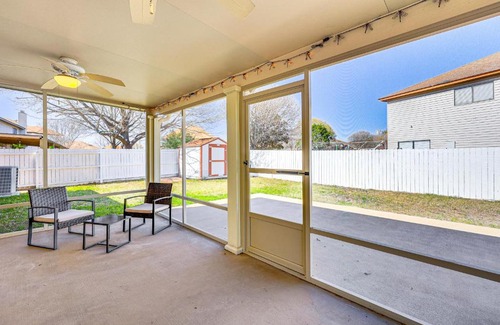 San Antonio House | Near Medical Center Home with Yard in San Antonio