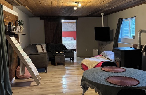 Merritt Other | Nestled into the mountains, relax under the star in the hot tub