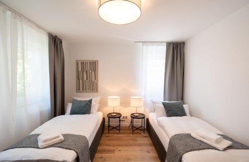 Leubnitz-Neuostra Apartment | Neues 2 Schlafzimmer Apartment mit RooftopTerrace