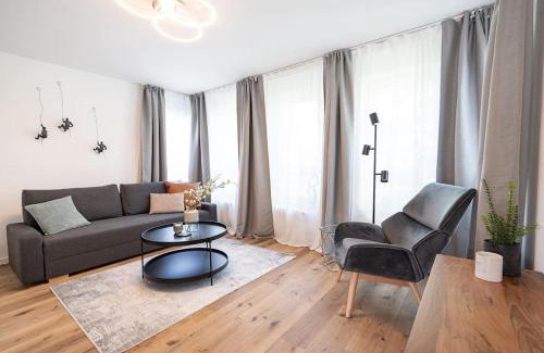 Leubnitz-Neuostra Apartment | Neues 2 Schlafzimmer Apartment mit RooftopTerrace