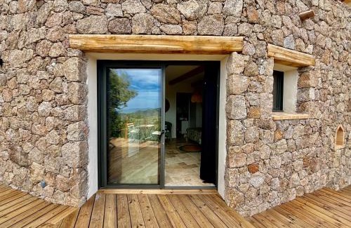 Porto-Vecchio Apartment | Neuf , Suite avec kitchenette dans bergerie moderne vue mer et montagne