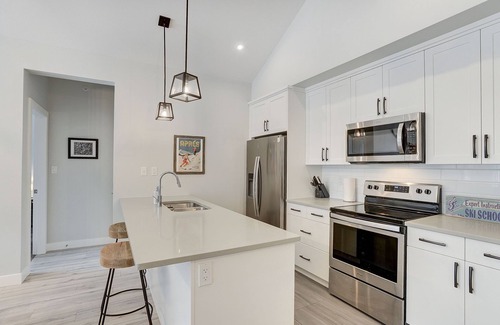 Sun Peaks Condo | New 2Bd 2Bth , Ski/Ski Out Condo with Private Hot Tub!