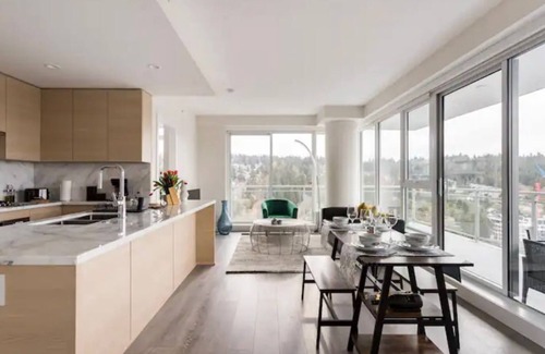 Port Moody Apartment | New 2BR Suite w/Parking, AC, Gym, Ocean View Port Moody , 5 min walk to skytrain