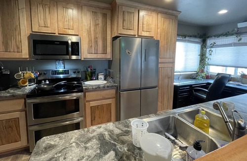 Dayton Apartment | New 2nd story Apartment minutes from Big Horn Mountains