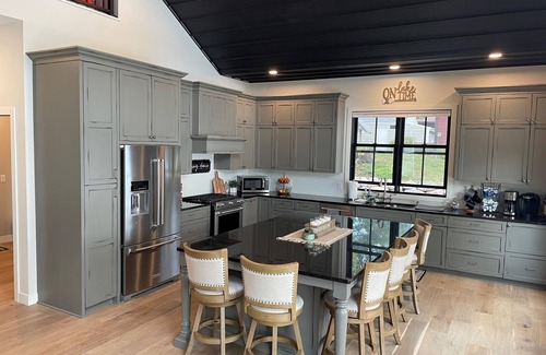 Spicer Cabin | New 6 Bedroom Farm House Style Cabin on Nest Lake With Game Room
