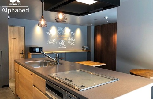 Nishi-Uchi Machi Apartment | New ALPHABED INN Takamatsu Station 401 5 pers/Takamatsu Kagawa